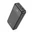 Зовнішній акумулятор Power bank HOCO J102A 20 W 20000 Mah + QC03 батарея заряджання Чорний - мініатюра 1