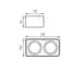 Потолочный светильник точечный Kanlux TUBEO ES 250-B (33272) - миниатюра 5