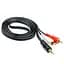 Кабель 2E mini jack 3.5 тато 2 x Rca тато 1.5 м - мініатюра 2