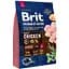 Сухий корм для цуценят великих порід Brit Premium Dog Junior L з куркою 3 кг - мініатюра 1