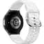 Ремешок для Samsung Galaxy Watch 5 40mm - белый ширина крепления 20мм силикон Watchbands Diamond (W28-3WB66352299) - миниатюра 1