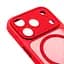 Чехол для Apple iPhone 17 Pro Max, Lush MagCase, красный, противоударная панель-накладка из TPU и PC, полупрозрачный чехол с MagSafe (с магнитом), с защитой камеры, поддержка беспроводной зарядки, защита всего корпуса, ArmorStandart (ARM87504) - миниатюра 4