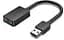 Звуковая карта Vention USB Sound Card 2.0 Channel 1 м, черный (CDYBF) - миниатюра 1