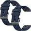 Ремінець DK CDK для Garmin Forerunner 945 22mm Silicone Sport Band Classic 2 шт. (015189) (dark blue) - мініатюра 1