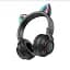 Наушники Borofone BO18 Cat Ear Black - миниатюра 1