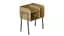 Тумба модульна Ferrum-decor Амелі 540x450x320 метал Сірий ДСП Дуб Артізан 16 мм (FRD-103022) - мініатюра 1