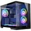 Корпус Modecom VOLCANO PANORAMA APEX ARGB 5F MIDI GREY без БЖ ATX - мініатюра 1