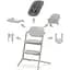 Стілець для годування Cybex Lemo 4 в 1 Suede Grey (521003215) - мініатюра 6