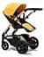 Універсальний візочок 2 в 1 Heetee Mayfair, Black/Mustard чорний з жовтим (MF1.N.2P.BMT) - мініатюра 8