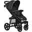 Прогулянкова коляска Lionelo Annet Plus Black Carbon, чорна (LO-ANNET PLUS BLACK CARBON) - мініатюра 1