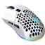 Миша бездротова HXSJ Т28 з акумулятором та RGB підсвічуванням 2,4G+Bluetooth White - мініатюра 1