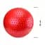 М'яч для фітнесу (фітбол) Cornix 65 см масажний Anti-Burst Red XR-0486 - мініатюра 6