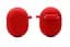 Чохол-накладка DK Silicone Candy Friendly з карабіном для Google Pixel Buds 2 (011407) (red) - мініатюра 2