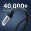 Кабель Ugreen USB 3.1 Type-C M-F,1 м,5A (10Gbps)Чорний,US372 (30205) - миниатюра 12