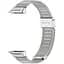 Миланский металлический ремешок Mijobs для фитнес браслета Huawei Honor Band 6 Silver - миниатюра 1