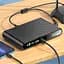 Джерело безперебійного живлення Hoco DB63 Portable DC UPS для роутерів 5V/9V/12V 10000 mAh Black - мініатюра 8