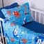 Простирадло MirSon Kids Time Сатін, 22-1314, Cerulean - мініатюра 2