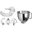 Планетарний міксер KitchenAid 4.3 л сріблястий (5KSM95PSECU) - мініатюра 10