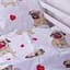 Простирадло MirSon Kids Time Бязь, 17-0566, Pug-dog - мініатюра 3