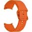 Ремінець для Samsung Galaxy Watch FE - помаранчевий ширина кріплення 20мм силікон Watchbands Galaxy Color (FEWB26073191) - мініатюра 1