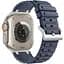 Ремінець Hoco WA35 Emir series thickened silicone strap для Apple watch 44/45/46/49mm Grayish Blue - мініатюра 2