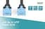 Патч-корд Assmann CAT 5е U-UTP, ПВХ AWG 26/7, довжина 0,5 м DK-1512-005/BL Black - мініатюра 4