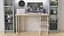 Комп'ютерний стіл Ferrum-decor Кевін 75x120x60 білий ДСП Дуб Артізан 16мм (FRD-101252) - мініатюра 4
