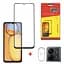 Защитное стекло Dengos 5D Full Glue для екрану та блоку камер Xiaomi Redmi 13C - миниатюра 1