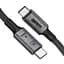 Дата кабель USB-C to USB-C 1.0m USB4 40Gbps 240W 8K60Hz black Armorstandart (ARM81921) - мініатюра 3