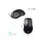 Мишка OfficePro M398B Wireless/Bluetooth Black (M398B) - мініатюра 12