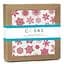 Пелюшки фланелеві Cosas Snowflakes 100х120 см (FlannelDiapers_SnowflakesRedWhite_100x120) - мініатюра 2