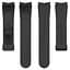 Ремешок для Samsung Galaxy Watch 6 40mm 6 44mm - черный ширина крепления 20мм силикон Watchbands Cls-black (W34-4W432432) - миниатюра 5