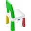 Детский стульчик Poppet Color Green (PP-003G) - миниатюра 2