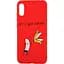 Чохол-накладка Toto Cartoon Soft Silicone TPU Case HuAwei Y6 Pro 2019 Banana Red - мініатюра 1