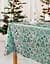 Скатертина Lotus Home - New Year зелена 140x140 - мініатюра 6