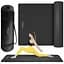 Килимок (мат) спортивний 4FIZJO NBR 190 x 100 x 1.5 см для йоги та фітнесу Black (P-5905973407120) - мініатюра 2