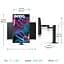 Монітор TFT 27" BenQ PD2705UA, IPS, 4K UHD, 99% sRGB, HDMI, DP, USB-C, USB-hub, HAS, колонки, темно-сірий (9H.LKDLA.TPE) - мініатюра 2