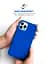 Силиконовый чехол для Apple iPhone 12 Pro/12, ICON2 Case, синий, противоударный, панель, защита всего корпуса, матовая поверхность Soft Touch, выступает над дисплеем, совместим с защитными стеклами и пленками, с микрофиброй, ArmorStandart (ARM61411) - мініатюра 8