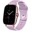 Ремінець BeWatch для Amazfit BIP/Bip Lite/Bip U/Pro/Mini/GTS/GTS 2 (E)/GTR 42мм силіконовий 20 мм Wave Лавандовий (1010703) - мініатюра 1