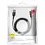 Кабель Baseus Halo Data Cable USB to MicroUSB Cable 3A 3m CAMGH-E01 Black - мініатюра 2