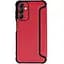 Шкіряний чохол-книжка GETMAN Razor (PU) для Samsung Galaxy A15 4G/5G / M15 5G Red - мініатюра 2