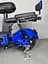 Электровелосипед EVOBIKE Nova S 500W 48V 12Ah с 2 сиденьями, корзиной и поворотниками, простой и надежный для города и села, синего цвета - миниатюра 20