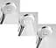 Душова система Kludi Freshline 3S Dual Shower System без змішувача 6709005-00 - мініатюра 3