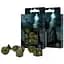 Набор кубиков Runic Black & yellow Dice Set , 7 шт. (SRUN07) - миниатюра 1