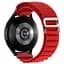 Браслет для Samsung Galaxy Watch 5 - червоний Watchbands NormalCloth ширина кріплення 20мм нейлоновий (W24-3WB66812342) - мініатюра 1
