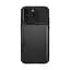 Чехол Spigen Slim Armor CS для iPhone 15 Pro Max Black (ACS06589) + защитное стекло - мініатюра 1