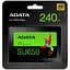 Накопичувач SSD Adata Sata 2.5" 240Gb Ultimate SU650 250 256 (ASU650SS-240GT-R) - мініатюра 5