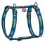 Шлея для собак анатомическая Waudog Nylon Патрон М, синий (321-4025) - миниатюра 1