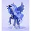 Фігурка Мій маленький поні Принцеса Місяць My Little Pony Princess Luna 25 см CH MLP PL 25 - мініатюра 2