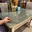 Мягкое стекло силиконовая скатерть на стол Soft Glass Защита для мебели (3.5х1.2 м) толщина - 2.0мм Прозрачное - миниатюра 7